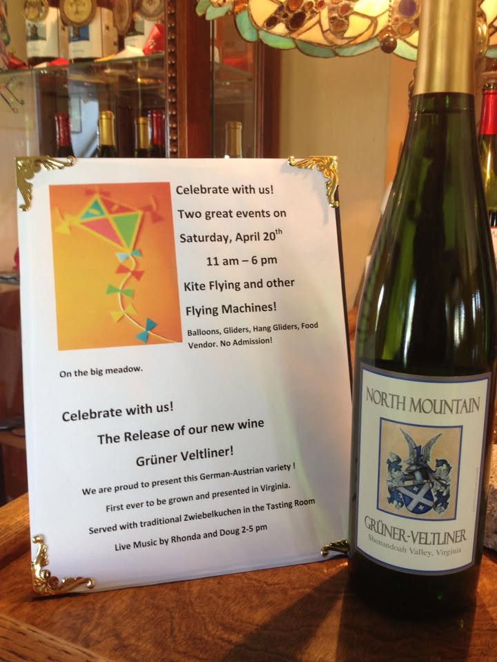 Dry, crisp with a soft white pepper finish. Come by and get yours today. PS don't forget your kite!