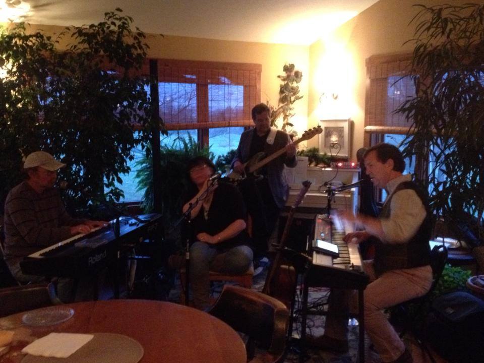 Bill Vaughn and his crew rocked the vineyard yesterday. Great music! Great friends! Great wine!