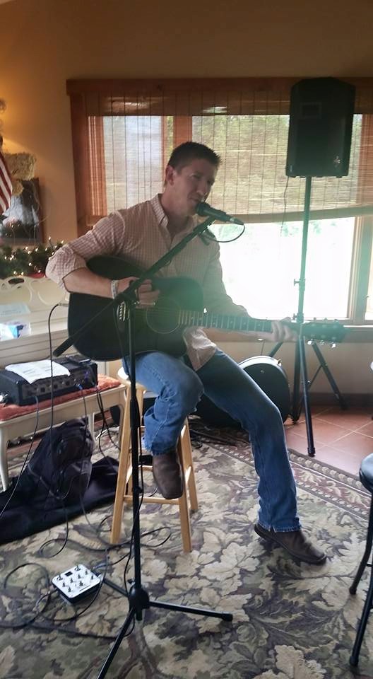 Ryan Jewel has a voice like silk. Thank you Ryan for playing today and all of our visitors for coming out on this Independence Day.