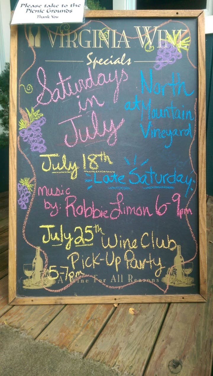 Don't forget, North Mountain now has Corn-Hole games. So stop by and check it out. Here is some up coming events. You can also check us out on our Facebook page.