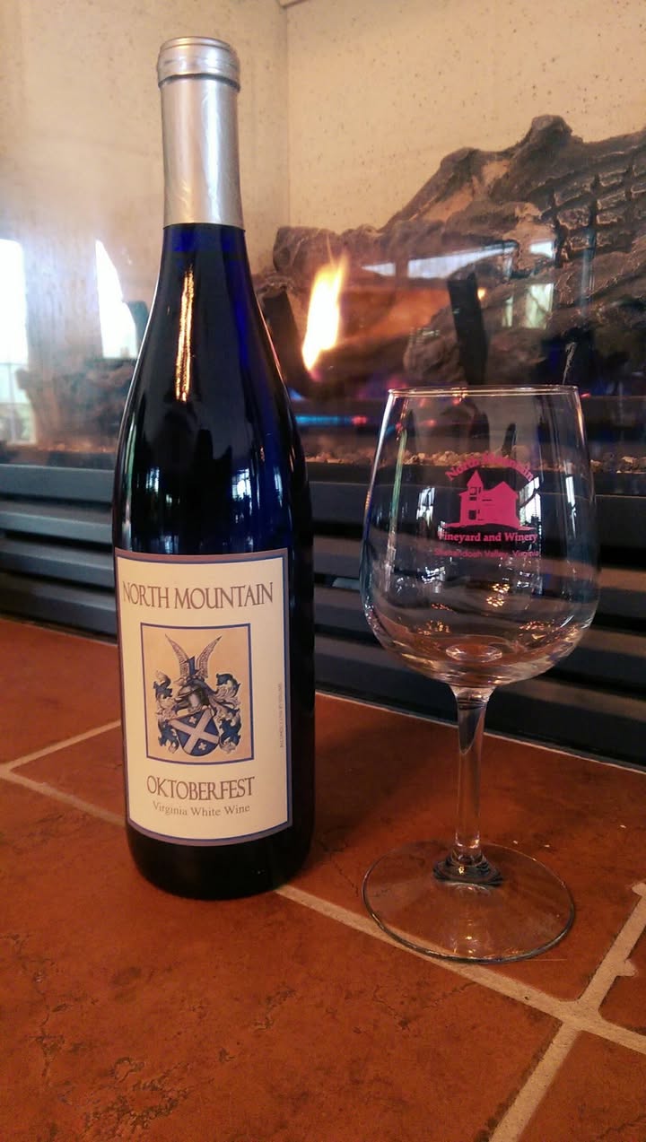 A fine wine from North Mountain compliments a rainy day as well as a sunny day! Stop on in today from 11:00 to 5:00pm to taste the Shenandoah Valley's impecable character! The fireplace at a full blaze, the rain clouds in the background of the vineyard, and a glass of our brand new Oktoberfest will be sure to please every sense! Hope to see you soon!!! Prosit! ~North Mountain Vineyard and Winery