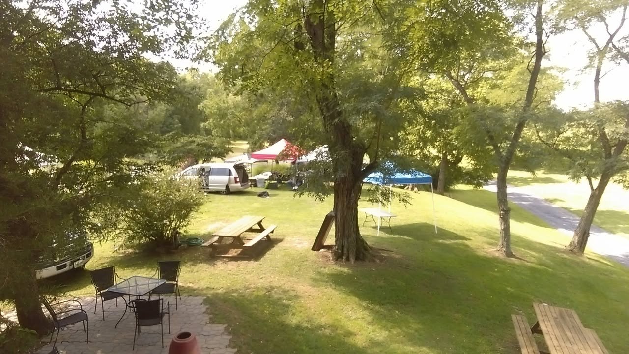The vendors are setting up as we speak! The Woodstock Museum, local crafters, local pottery and more! We will also be serving Ham & Swiss Sliders for and Rt. 11 Potato Chips! Clay & Gloria will be here today at 2! It's going to be an awesome day here at North Mountain Vineyard & Winery!