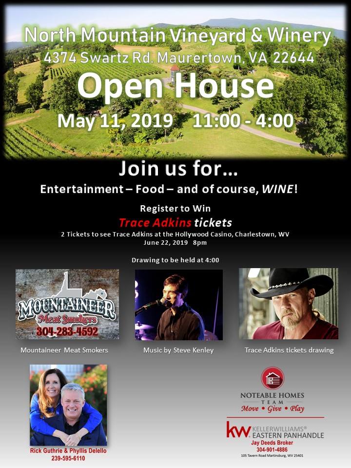 Join us for a day of entertainment, food, and of course WINE! Mark your calendars! You will not want to miss this!