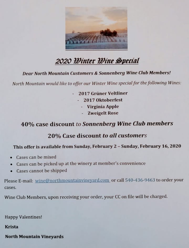 The Winter Wine Special is here!