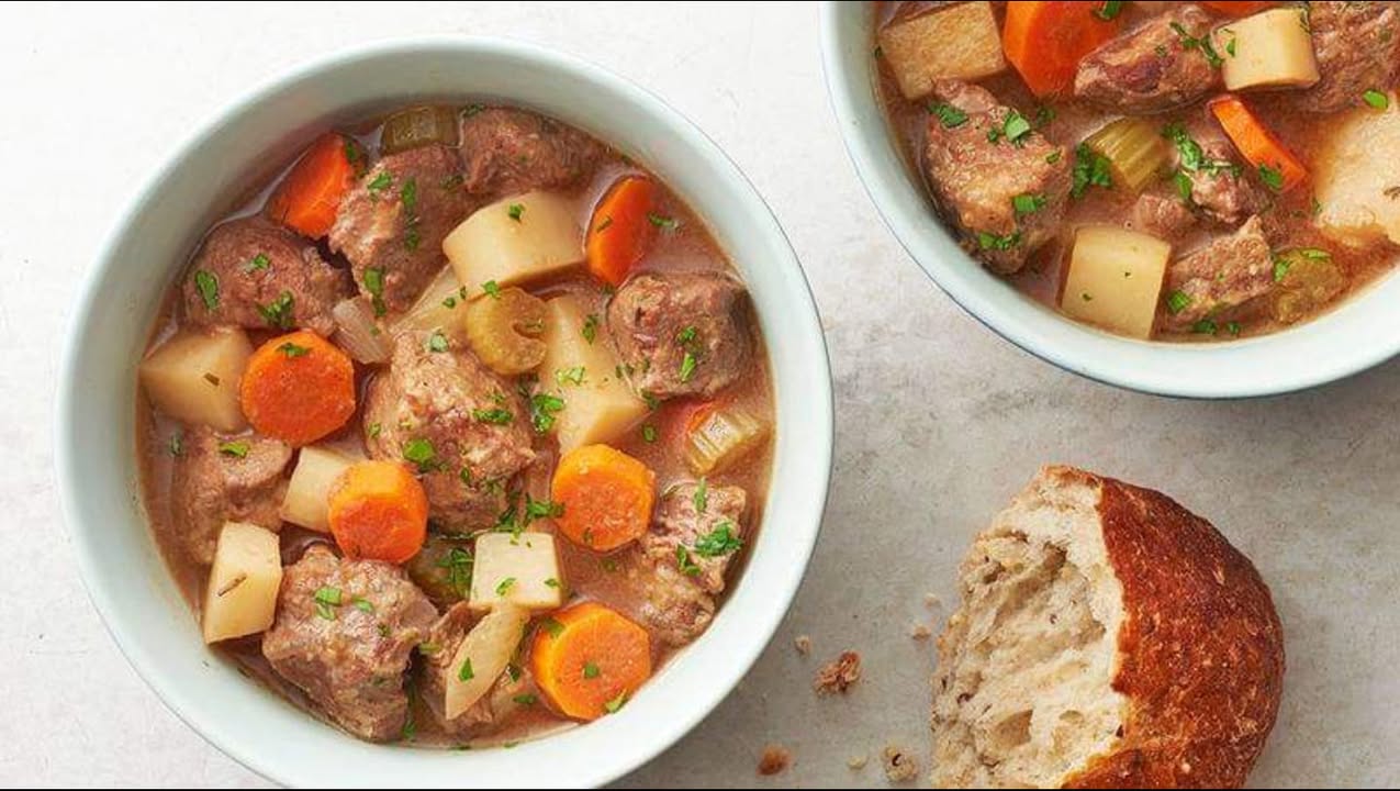Good morning Wine Lovers!! Are you ready to enjoy some delicious, homemade Irish stew and soda bread?? We will be serving from 12-3 today for $15 per person.