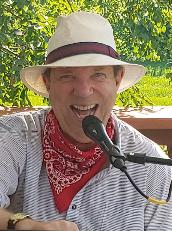 Who is excited to see this smiling face tomorrow? Bill Vaughan will be performing live from 2-5 on Saturday. Take a few hours out of this hectic Holiday weekend and relax with some wine and great music!