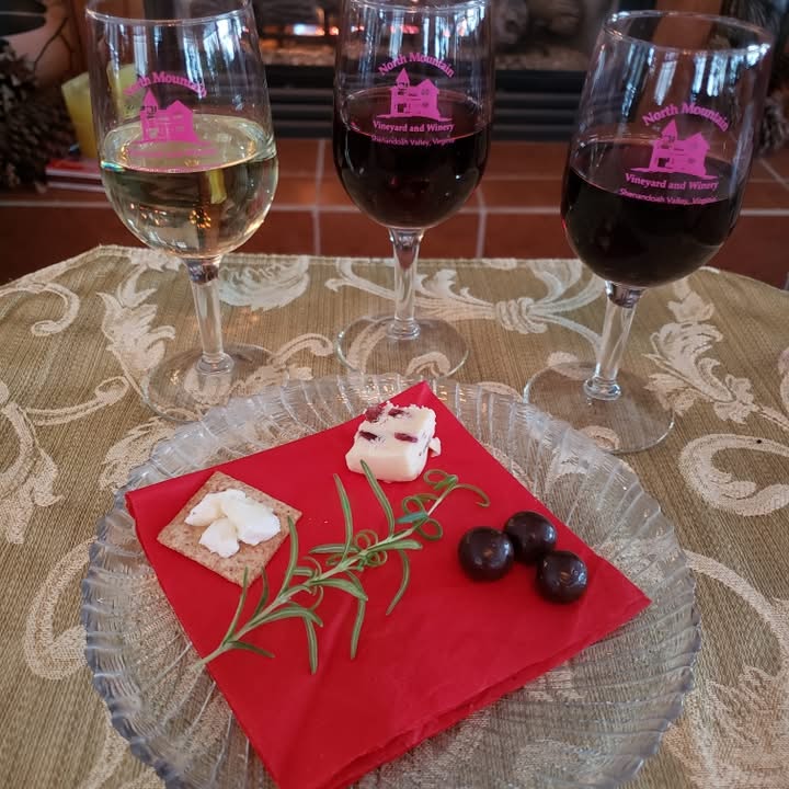 “It's not too late to make a reservation for North Mountain Vineyard's Love the Wine Your With seated wine and food pairing on Feb.12 from 11-2. Enjoy 3 delicious food bites paired with 3 of North Mountain's outstanding wines. Music by Paul Tangren starts at 2. Call 540-436-9463.”