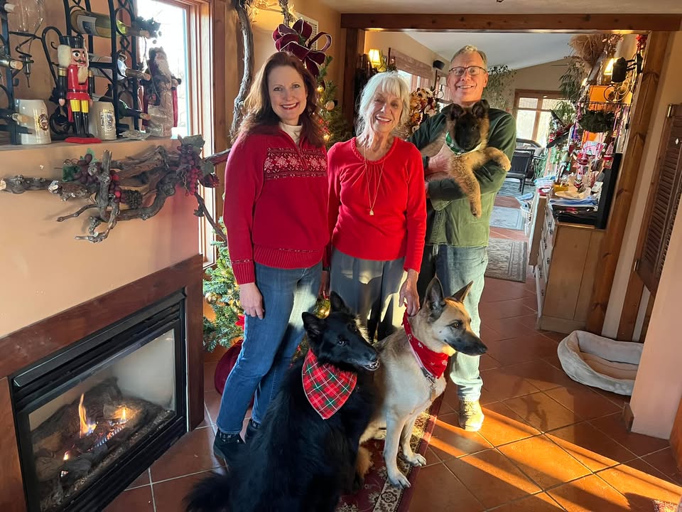 On this night, Christmas Eve and the sixth night of Chanukah, from our family to yours, Happy Holidays! All the joy and happiness from Kelly, Krista, John, Islay, Severus and Delilah.