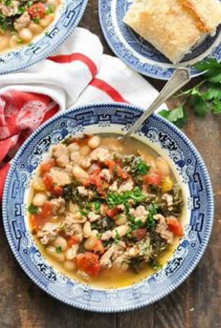 This Saturdays soul warming soup is Bean and Sausage served from 12:00 noon until gone. Call and make your reservations now to guarantee a bowl.