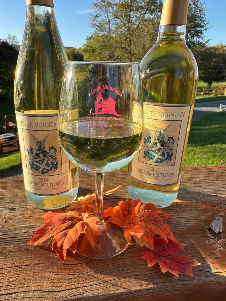 November’s Wine of the Month is Grüner Veltliner. The name Grüner Veltliner (“grooh-ner VELT-leehn-er”) can be difficult to pronounce, so it is sometimes referred to as Grüner. Grüner Veltliner translates to “Green Wine of Veltlin”. Veltlin was an area in the lower Alps during the 1600’s that is now part of Valtellina, Italy. However, now, with 75% of all Grüner Veltliner in the world planted in Austria, it is the signature grape of Austria. At our winery, we have 2 vintages of Grüner available. Our 2019 vintage has a spicy and complex body with stone fruit on the nose and a zesty finish with hints of sage and white pepper. Our 2021 vintage opens with subtle notes of tropical fruits and finishes with a softness enhanced by light hints of sage. Stop by and taste our Grüner Veltliner. Don’t forget to ask for our Wine of the Month discount!