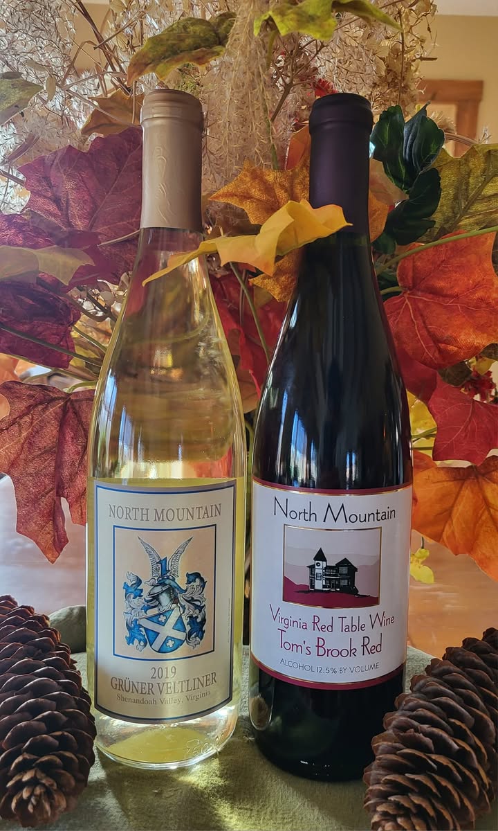 Thanksgiving 2-pack special! 2019 Gruner Veltliner and Tom's Brook Red for $40!