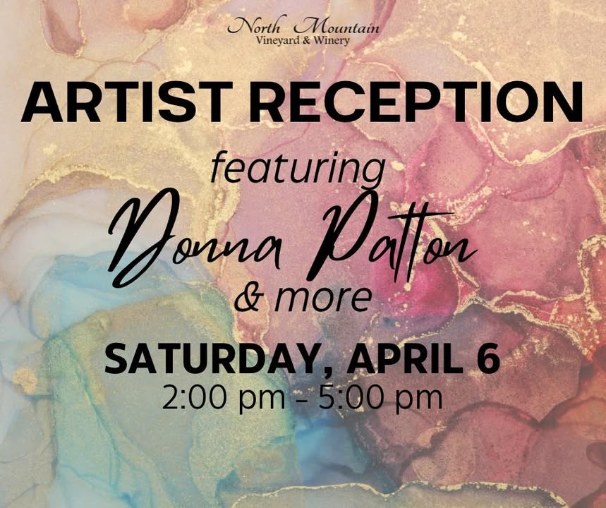 Join us on Saturday, April 6 from 2:00 pm - 5:00 pm for an Artist Reception featuring Donna Patton & others. More information to come!