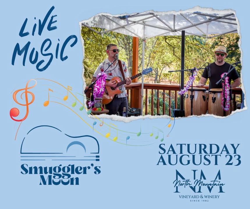 Join us on Saturday, August 23 for live music from Smuggler's Moon!