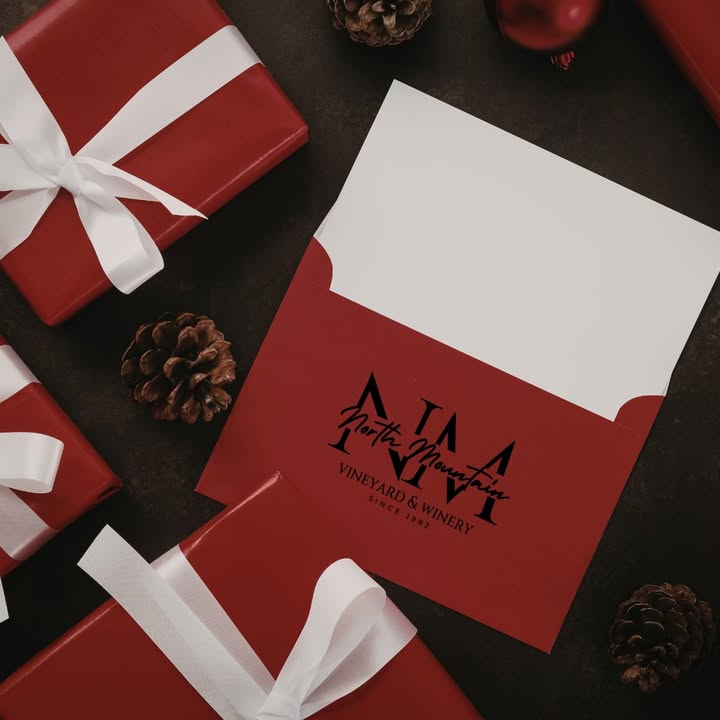 🎁 Give the Gift of North Mountain Wine! 🍷 Looking for the perfect holiday gift? Our physical gift certificates are ready to make someone’s season merry & bright! ✨ Redeemable for tastings, bottles, and winery experiences ✨ Pick up in our tasting room - easy and thoughtful ✨ Perfect for last-minute gifts How to get one: -Visit us at 4374 Swartz Rd, Maurertown, VA -Call (540) 436-9463 to reserve a certificate for pickup -Email wine@northmountainvineyard.com Come grab a gift that’s as unique as the wine itself! 🎄🍷 #NorthMountainVineyard #ShenandoahValleyWine #ShenandoahValleyWineries #VirginiaWineries #VAWine #VirginiaWineCountry #ShenandoahValleyEscape #ExploreVirginiaWineries #VisitVirginia #WineCountryViews #LocalVirginiaWine #SupportLocalWineries #VirginiaWineLovers #VineyardViews #WineryExperience #WineAndVineyards #VirginiaWineTrail #ShenandoahValleyVineyards #EstateGrownWine #VirginiaWineLife