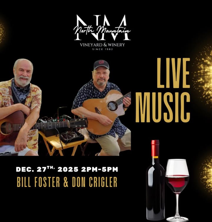 🎶🍷 Live Music Today! 🍷🎶 Join us for live music from 2–5 PM while enjoying wine and light bites! We’re open from 11 AM–5 PM, so come early and stay awhile. Food options available today: ✨ Fresh baguette with warmed brie ✨ Fresh baguette & olive oil sample platter ✨ Charcuterie cups ✨ Grab-and-go fridge stocked with a variety of cheeses, meats, and crackers Perfect pairings for an afternoon of music and wine. See you soon! 🍷🎶