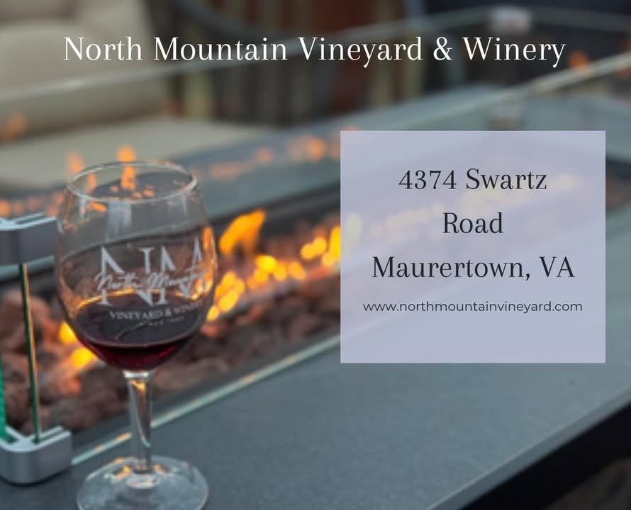 ☀️ It’s a beautiful day to be at the vineyard! 🍷🌿 If you’re looking for something relaxing and fun to do today in the Shenandoah Valley, come spend the day with us at North Mountain Vineyard & Winery. 🧘‍♀️ Flow in the Vineyard – Yoga with Nancy 10:30 – 11:30 AM This morning’s yoga session is a pre-registered class, but if you missed this one don’t worry, our next vineyard yoga will be April 11th! It’s one of our favorite ways to start the day here. 🎶 Live Music with Joe Martin 2 – 5 PM Grab a glass of wine, relax on the deck or lawn, and enjoy a laid-back afternoon of live music with beautiful vineyard views. 🌭 Food Truck: Brats & More Great food + local wine = the perfect Saturday pairing. Whether you’re a regular guest or you’ve never visited before, North Mountain Vineyard & Winery is a peaceful spot to unwind, enjoy local wine, and spend time with friends and family. Not a wine drinker? We offer cider, mead, mocktails, and soft beverages as well! -Family friendly -Dog friendly (leashed pups welcome!) -Plenty of indoor & outdoor space to relax Bring a friend, bring the family, bring your pup, and come enjoy the day with us in the vineyard. 🍇🍷 4374 Swartz Road Maurertown, Virginia 22644