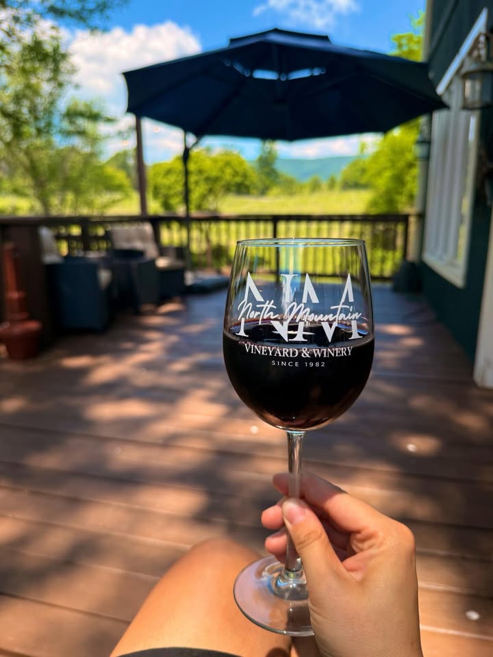 🍷 Wine Down Wednesday is Here! 🍷 Join us at North Mountain Vineyard & Winery and enjoy 50% OFF glasses of wine all day long! Whether you’re a fan of crisp whites or bold reds, it’s the perfect excuse to relax, unwind, and treat yourself to a midweek break. ✨ 50% off all red and white wine by the glass ✨ Beautiful vineyard views ✨ The perfect way to celebrate making it halfway through the week Excludes cider, mead, wine cocktails, and sangria. Cheers to Wine Down Wednesday! 🍷 #WineDownWednesday #NorthMountainVineyard #VirginiaWine #DrinkLocal #ShenandoahValleyWine #MidweekWine #Cheers #SupportLocalWineries #RedWine #WhiteWine