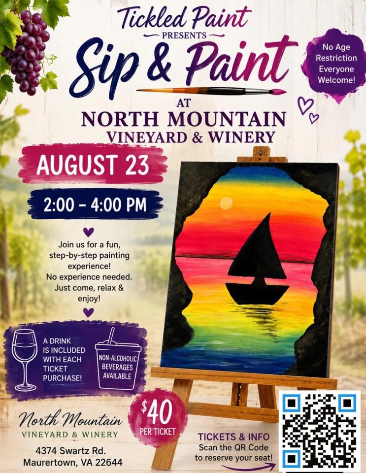 Sip & Paint - Sunset Sail with Tickled Paint