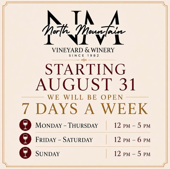🍷 Exciting news from North Mountain!