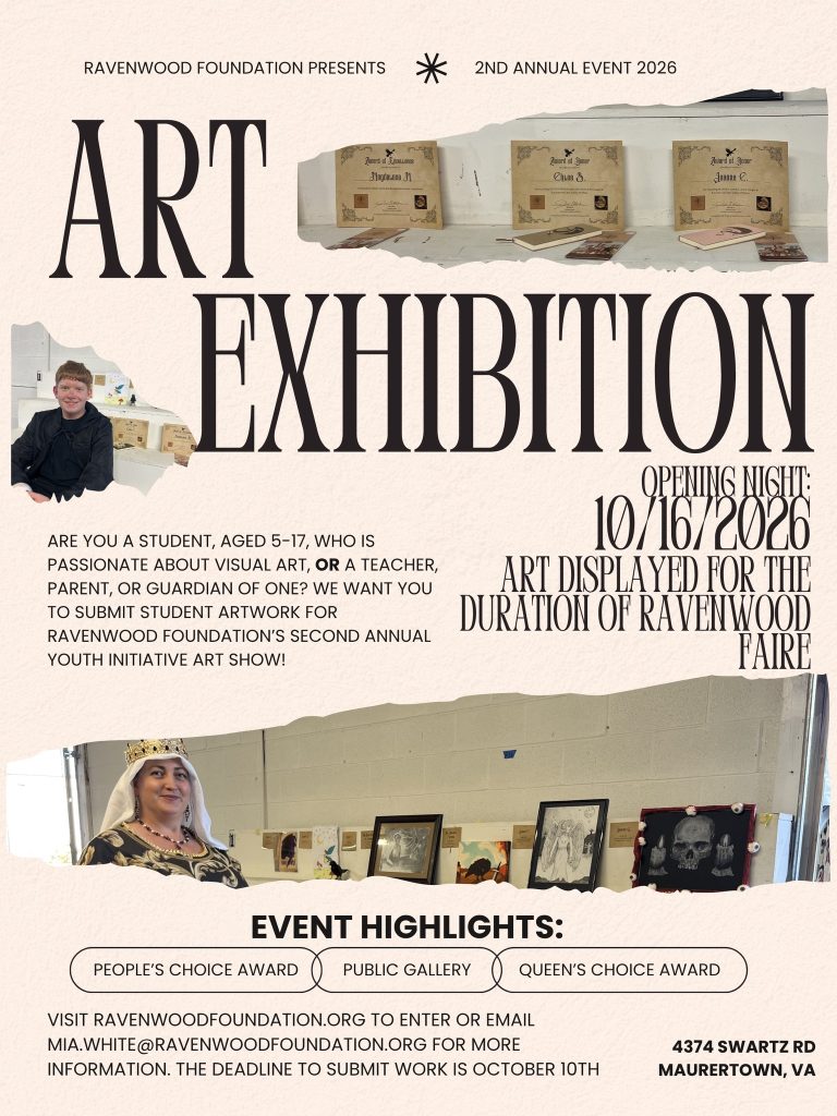🎨 Ravenwood Foundation’s 2nd Annual Youth Art Exhibition