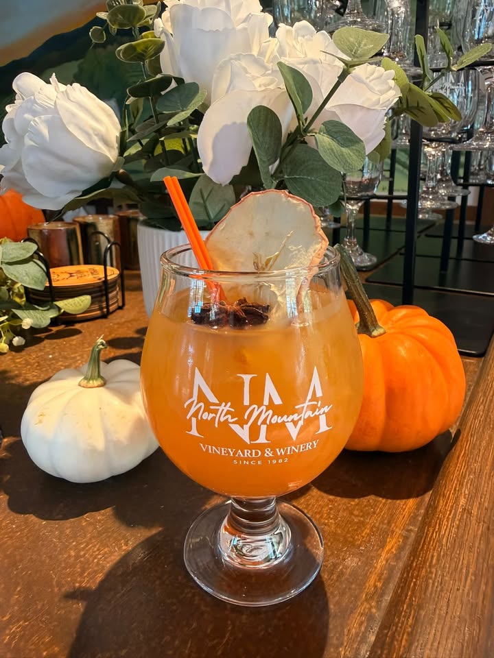 Fall looks even better in a glass!